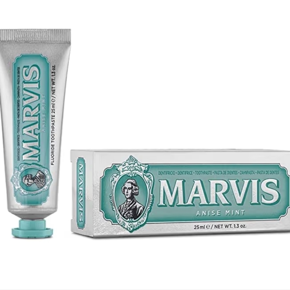 Marvis Anise Mint Toothpaste 2 Paxk 25ml From Italy